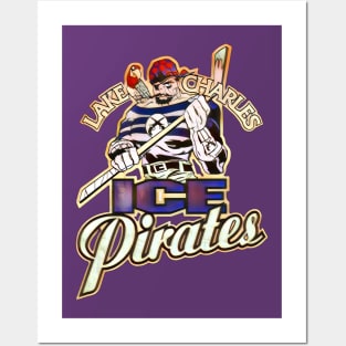 Lake Charles Ice Pirates Hockey Posters and Art